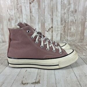 Converse Chuck 70 Hi High Top Sneakers Mauve Rose 168510C Womens 7 Mens 5